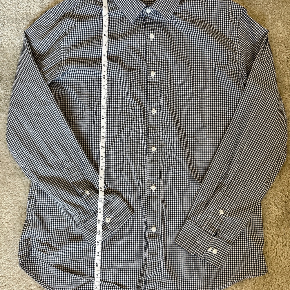 Old Navy Pro Signature Slim Fit Gingham Shirt (Size XL) NWOT